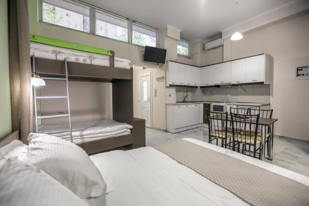 Del Sol #3 Meteora Luxurious Family Suites Kalampáka Dış mekan fotoğraf
