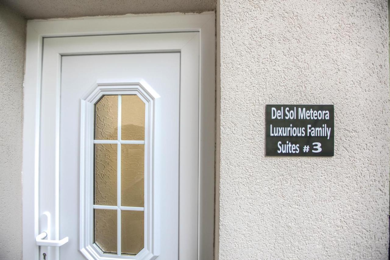 Del Sol #3 Meteora Luxurious Family Suites Kalampáka Dış mekan fotoğraf